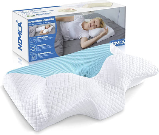 Almohadas Ortopedicas Para Cervical Alivio Dolor Cuello Foam Memory Dormir Bien